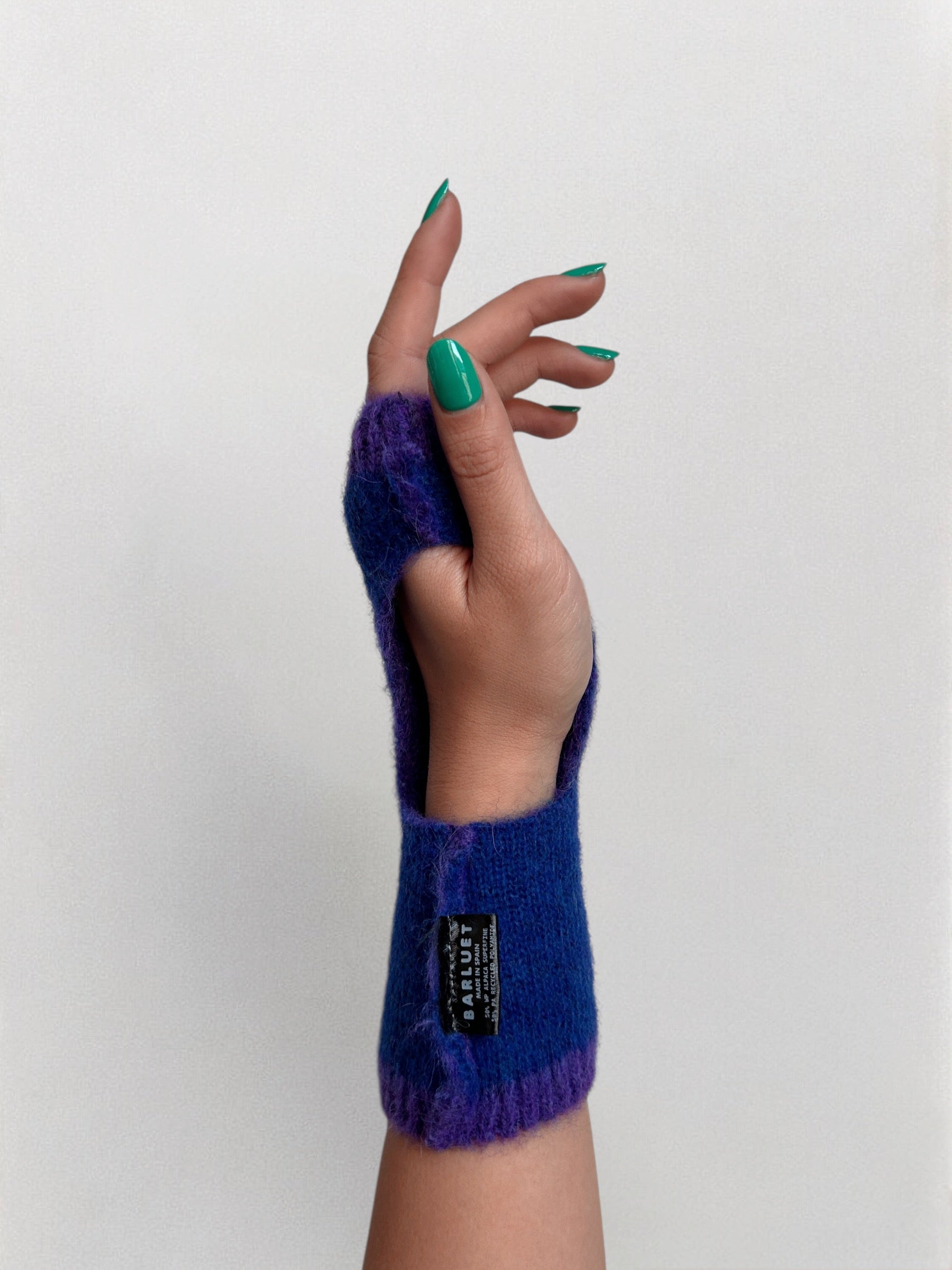 MITAINES GLOBO VIOLET/BLEU