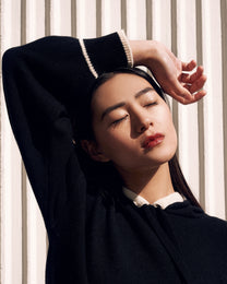 PULL COLANI NOIR/BLANC