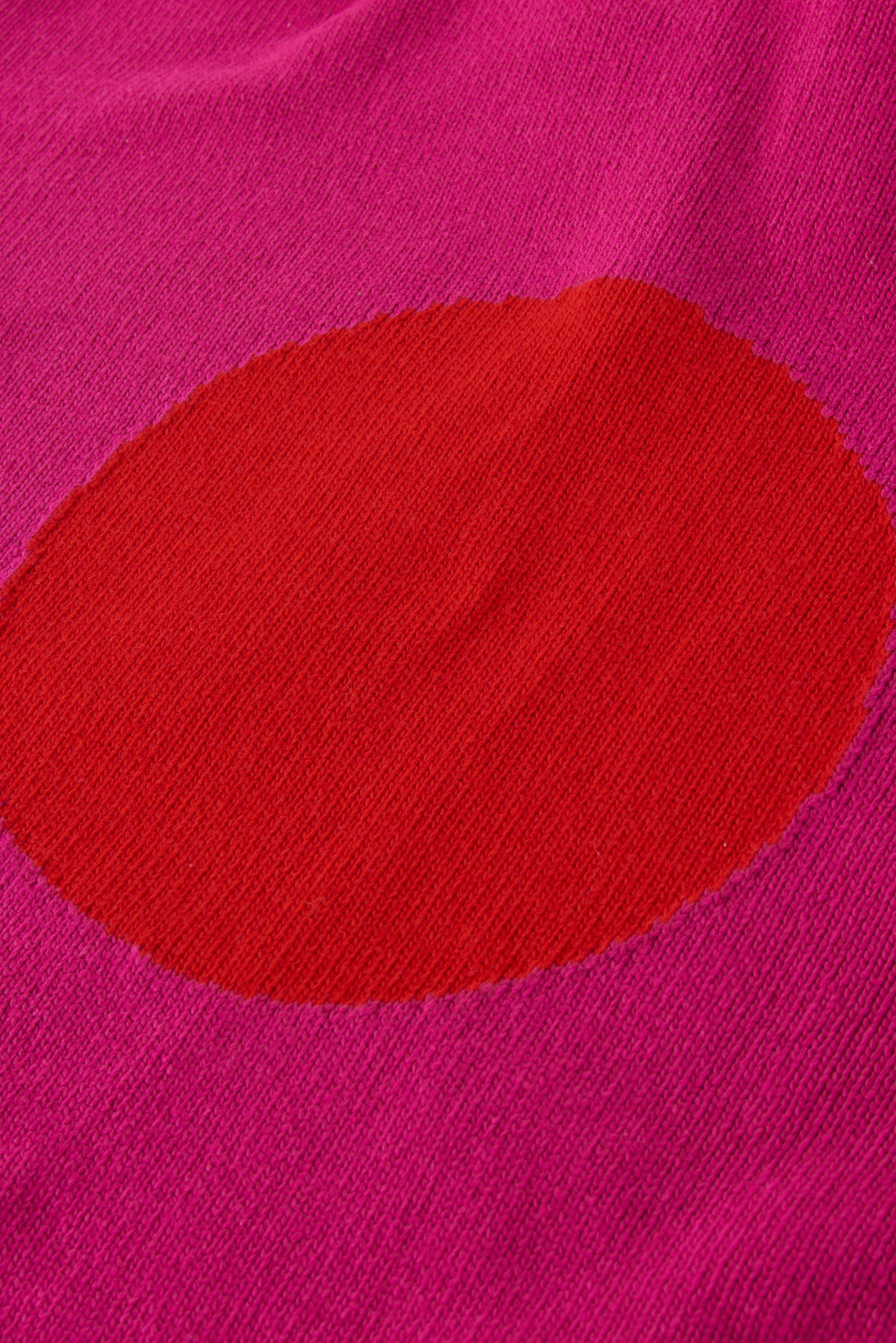 PULL COLANI ROSE/ROUGE