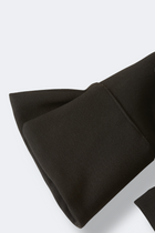 VESTE COOPER en laine avec détails rétro-futuriste contrastés | NOIR VIOLET