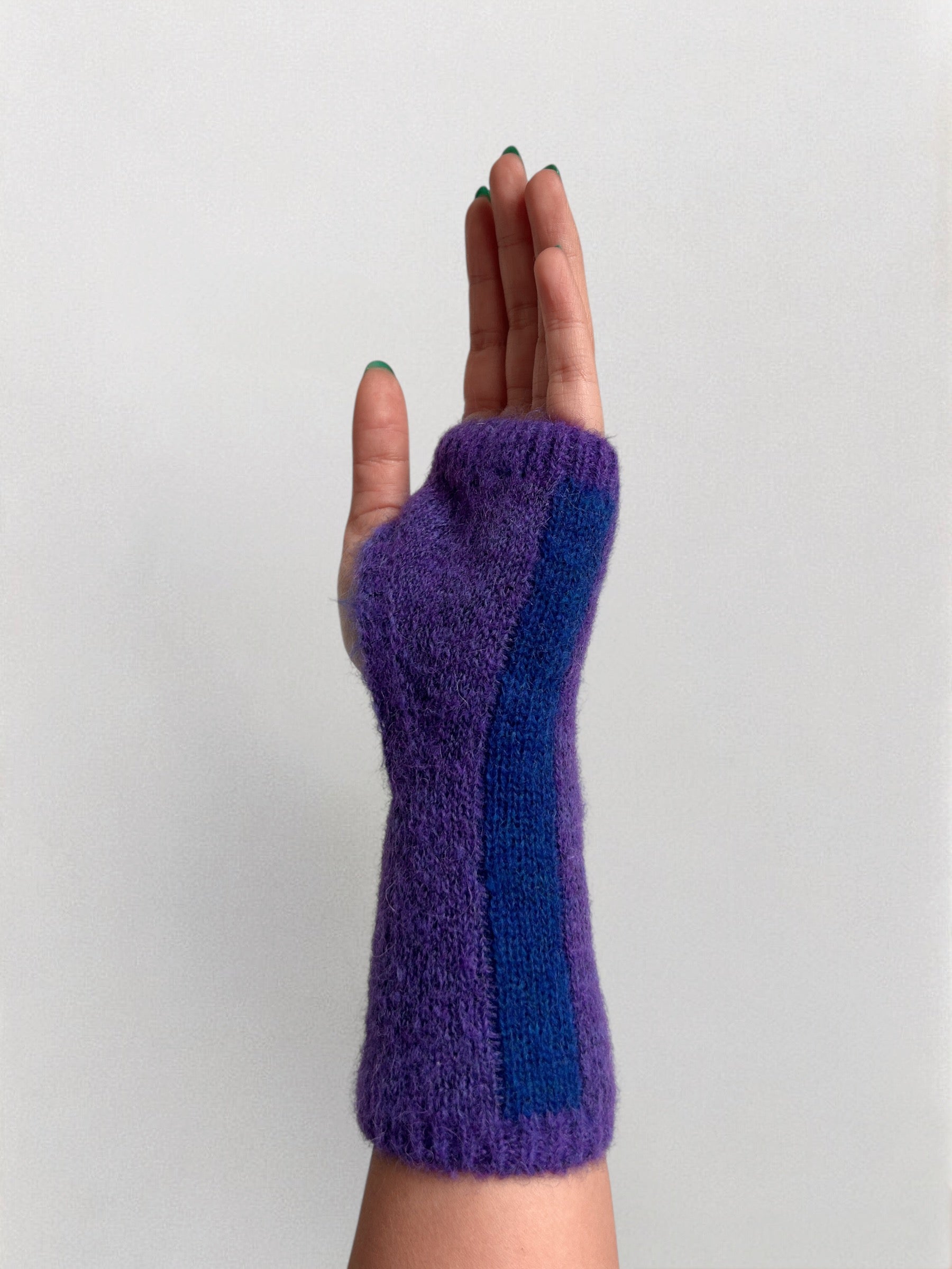 MITAINES GLOBO VIOLET/BLEU