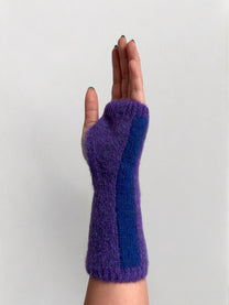 MITAINES GLOBO VIOLET/BLEU