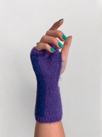 MITAINES GLOBO VIOLET/BLEU