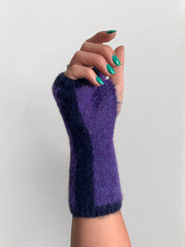 MITAINES GLOBOS MARINE/VIOLET