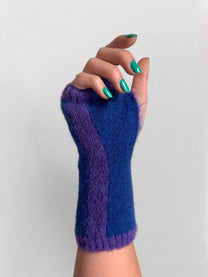 MITAINES GLOBO VIOLET/BLEU