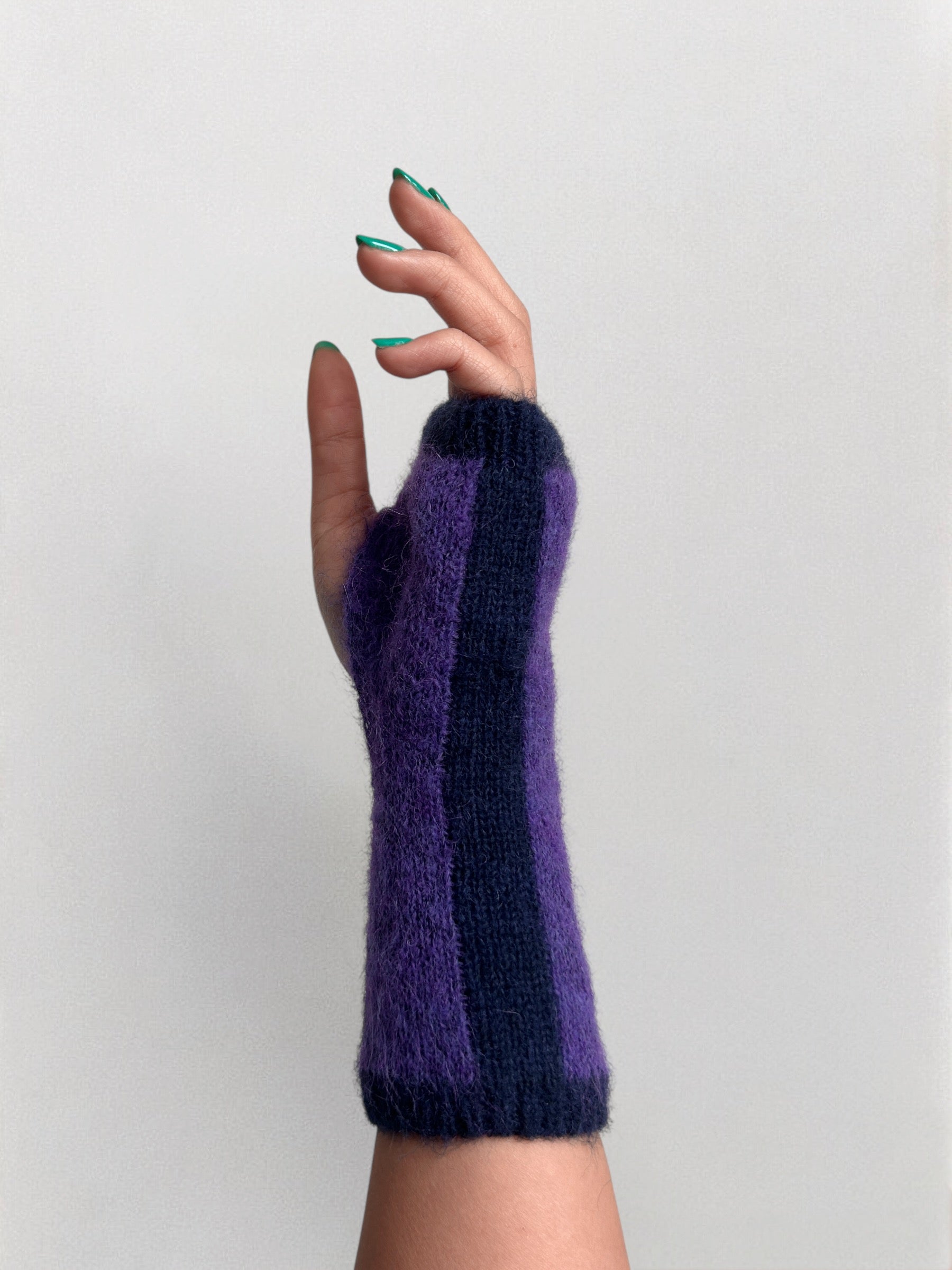 MITAINES GLOBOS MARINE/VIOLET