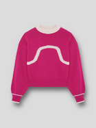 PULL NEO en laine mérinos et cachemire | ROSE BLANC