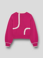 PULL NEO en laine mérinos et cachemire | ROSE BLANC
