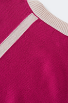 PULL NEO en laine mérinos et cachemire | ROSE BLANC