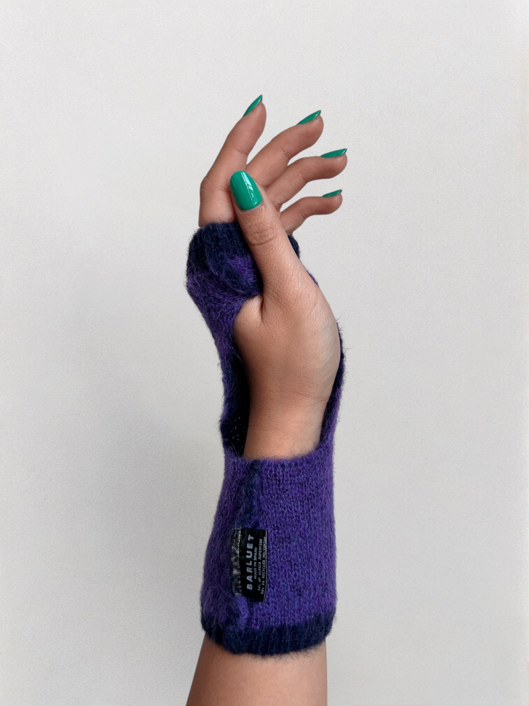 MITAINES GLOBOS MARINE/VIOLET