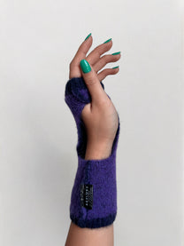 MITAINES GLOBOS MARINE/VIOLET