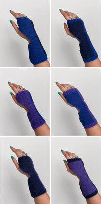 MITAINES GLOBO VIOLET/BLEU